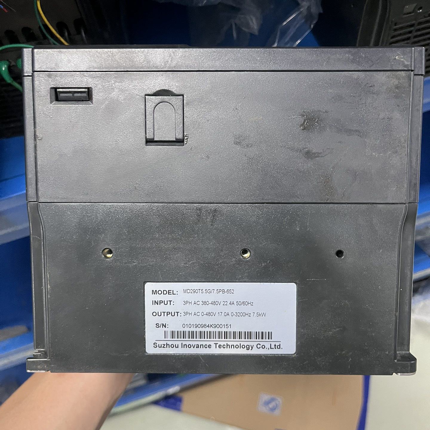 溢价-汇川变频器MD290T5.5G/7.5PB-652，三相38图片