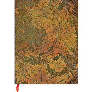 绝版paperblanks笔记本子亨特莱诺克斯古铜地球仪系列软面记事本