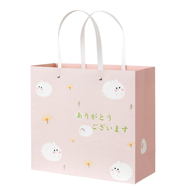 日系和风铆钉礼品袋文艺简约手提