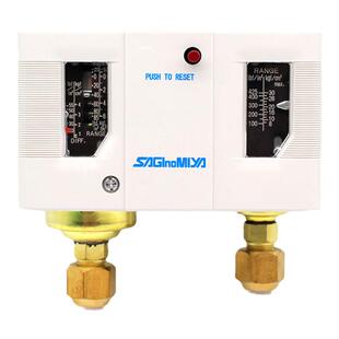 原装saginomiya鹭宫DNS-D306XM-D606XMM高低压力控制器开关继电器