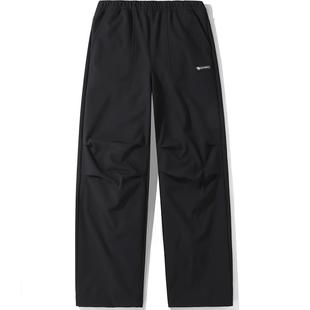 [王俊凯同款]骆驼户外冲锋软壳裤男防风耐磨加绒工装长裤伞兵裤女