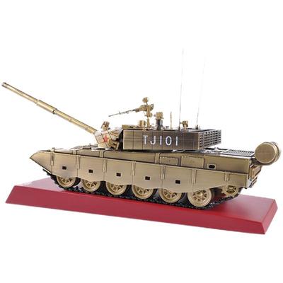 99A主战坦克模型合金仿真成品