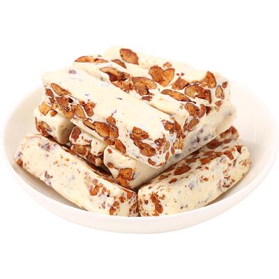 汪记食朴山核桃仁牛轧糖108克/罐