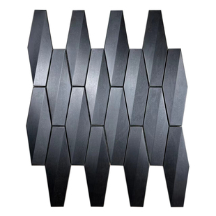 不锈钢马赛克金属六角3d立体瓷砖背景墙ktv装修材料八角砖tiles