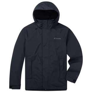 哥伦比亚户外25秋冬新品男装金点防水夹棉内胆三合一冲锋衣XE3899