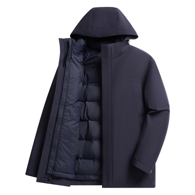 杉杉秋冬新款可拆卸男式羽绒服