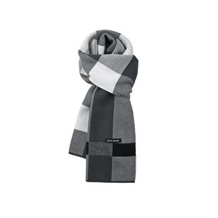 男士围巾男冬季保暖休闲韩版百搭送男友男生围脖格子生日礼物礼盒