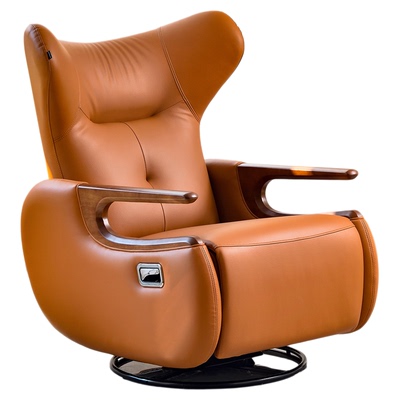 头等太空舱单人沙发阳台多功能懒人躺椅家用客厅可摇可转休闲椅