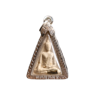 泰国特色龙婆坤2536三符管特别版南帕亚女王佛牌 带保真鉴定卡