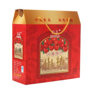 河北特产山楂糕卷夹心酥片条片羹球春元旦精装新年大礼盒过节货包