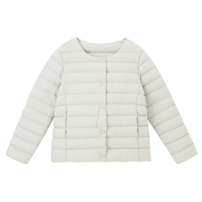 布丁哈鲁童装冬装女童上衣2025秋冬新款儿童休闲保暖轻羽绒外套