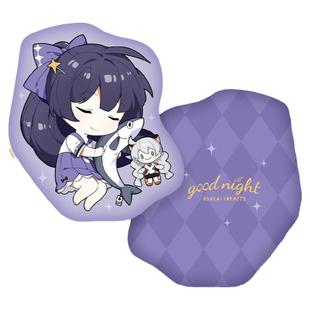 【米哈游/崩坏3】晚安圣芙蕾雅系列异形抱枕毛绒靠枕八重樱miHoYo