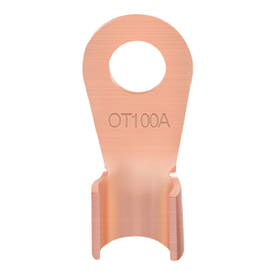 OT纯紫铜开口铜鼻子20/40/50/60/100A平方接头接线端子铜线耳国标