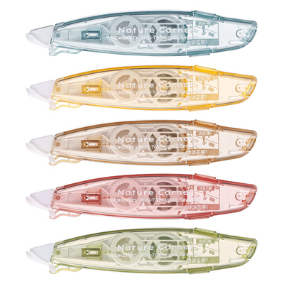 国誉原纸色笔型修正带草木悠游