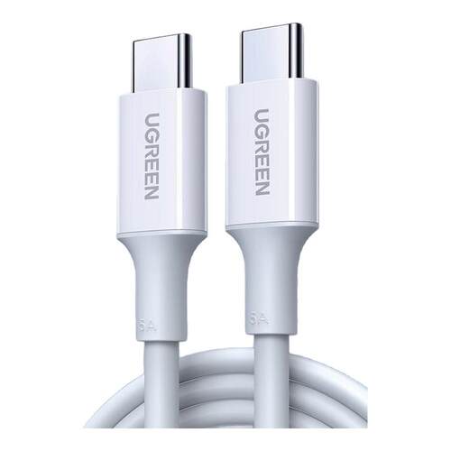 绿联双typec数据线ctoc充电线适用苹果macbook电脑华为笔记本iPadpro荣耀小米手机平板快充电器pd100w两口5A