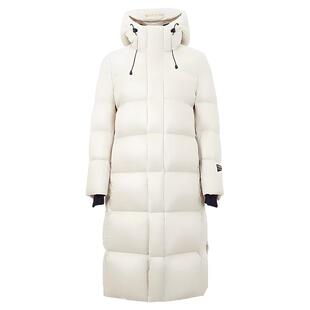 雪中飞2025冬新款黑曜石鹅绒羽绒服长款加厚保暖女款防风冬装外套