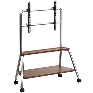 【政府补贴】恩利普不锈钢电视机移动支架落地式推车50-85寸通用