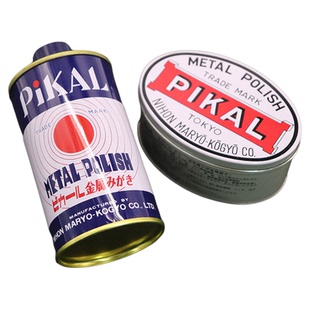 日本PIKAL CARE金属擦亮膏250g模具不锈钢研磨膏300g瓶厨刀抛光膏