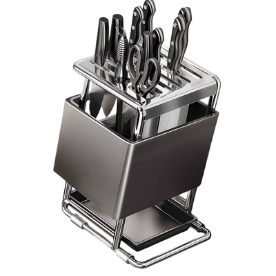 2026款不锈钢台面刀具收纳架