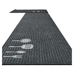 厨房地垫脚垫防滑防油北欧家用耐脏防水垫子吸水吸油可擦长条地毯