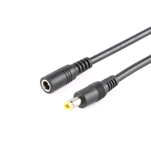 DC电源连接线DC5.5*2.5母头公头线接头线 12V/10A 18AWG/0.75平方