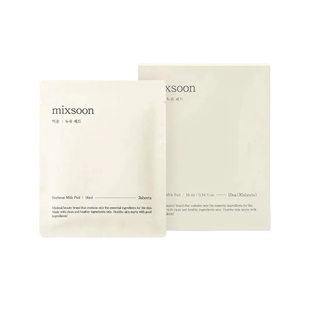 韩国直邮OLIVE YOUNG专享 MIXSOON  豆萃发酵棉片 16ml*10片正品