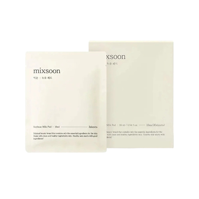 韩国直邮OLIVE YOUNG专享 MIXSOON  豆萃发酵棉片 16ml*10片正品