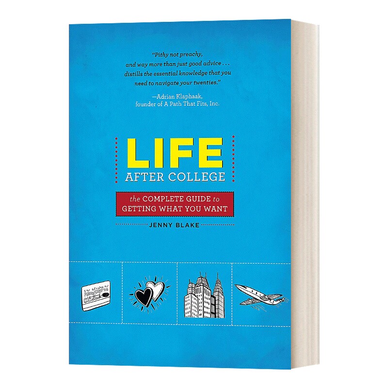 英文原版 Life After College 去 过你想要的人生 Jenny Blake 詹妮布雷克 人生规划 实用建议 英文版 进口英语原版书籍