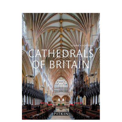 【现货】英国的大教堂英文建筑设计建筑风格与材料构造进口原版图书Cathedrals of Britain平装Stephen Platten著Pitkin
