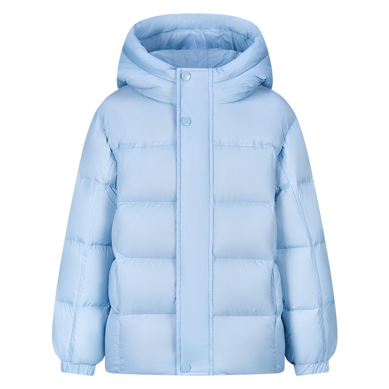 雪中飞kids儿童羽绒服连帽防泼水