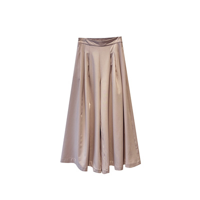 江左韩系感高腰气质西装阔腿裤女2026早春垂感显瘦休闲裤1765