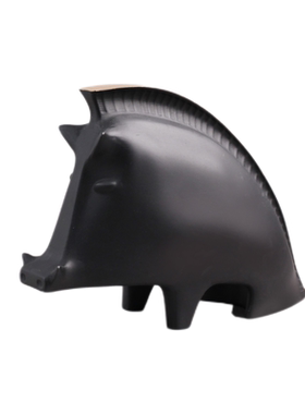 北欧卡通动物树脂客厅家居装饰品