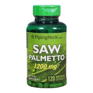 美国原装进口朴诺锯棕榈胶囊120粒激活毛囊男性植物防脱发掉发