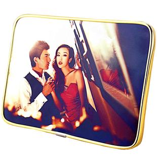 照片制作摆台婚纱照相框放大挂墙相片定制影楼拉菲水晶版画制作