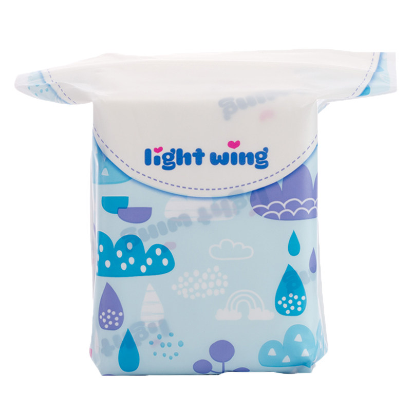 韩国Lightwing/轻翼卫生巾日夜用透气护垫纯棉姨妈巾乔欣同款正品
