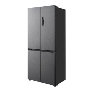 美的508L真香系列双系统超薄零嵌入式冰箱十字双开多门家用大容量