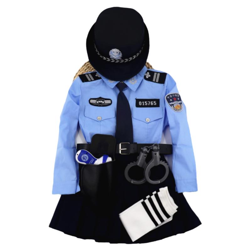 儿童过家家角色扮演警官服