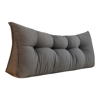 深灰宿舍床头靠垫加厚软包靠背