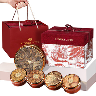 菌菇礼盒年货过年送礼长辈新年礼物山珍干货云南羊肚菌滋补品礼品