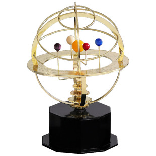 太阳系行星摆件关于科技太空模型摆饰转圈圈天球仪黑科技感星象仪
