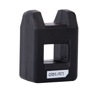 得力螺丝刀加磁器十字一字批头增充磁减消磁器起子去磁冲电批电钻