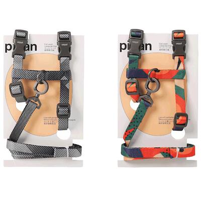 PIDAN猫咪牵引绳套装背带挣脱