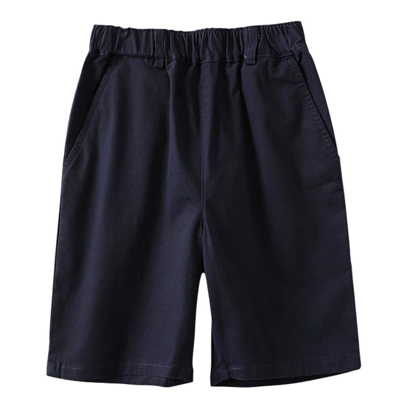 儿童夏季短裤校服裤松紧腰