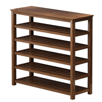 简约现代经济型家用竹鞋架换鞋凳