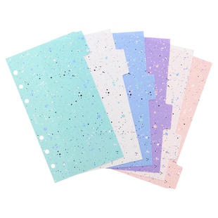 【分隔页 索引页】英国进口filofax A5 A6 A7笔记本索引页记事本活页手帐本分隔页内页替芯活页纸张分类索引