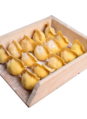 儿童木耳纯手工素馅速食彩色水饺