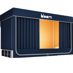 强遮光床帘蚊帐一体式大学生宿舍单人上下铺专用住校寝室全包封闭