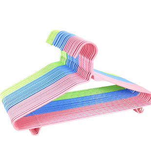 加粗成人衣架子加厚家用防滑儿童晾衣服架学生宿舍衣撑衣服挂架子