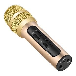 手机K歌麦克风音响一体全民K歌直播录歌自带声卡话筒混响唱歌神器