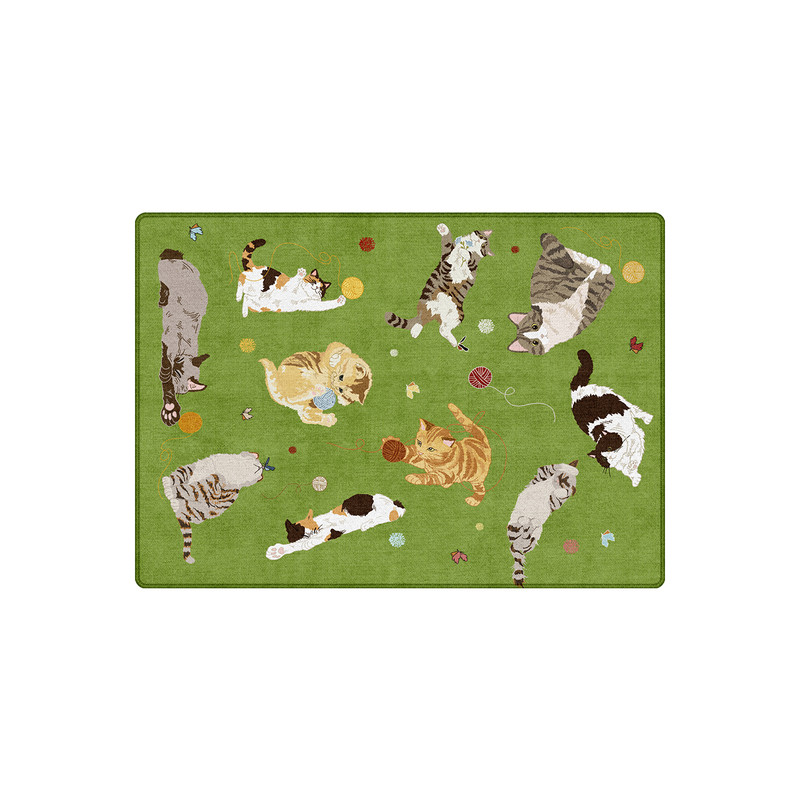 慢观可爱猫咪入户地垫2026新款